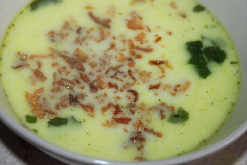 Prosta zupa serowa  Prosta zupa serowa