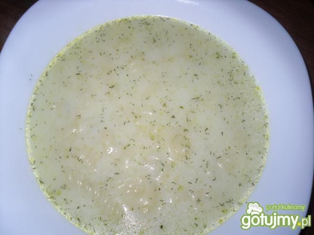 Prosta zupka - koperkowa.
