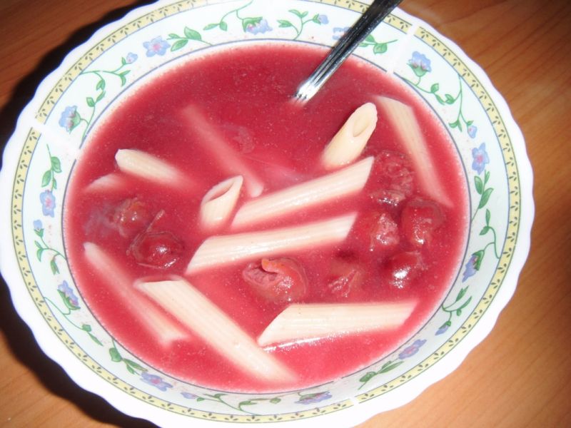 Prosta zupka z wiśni  Prosta zupka z wiśni