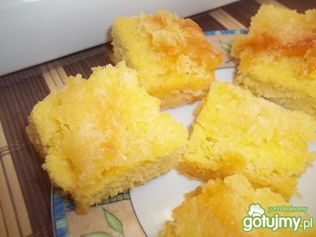 Proste ciasto kokosowe Proste ciasto kokosowe