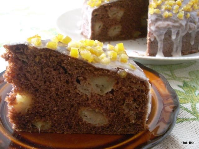 Proste ciasto z jabłkami 