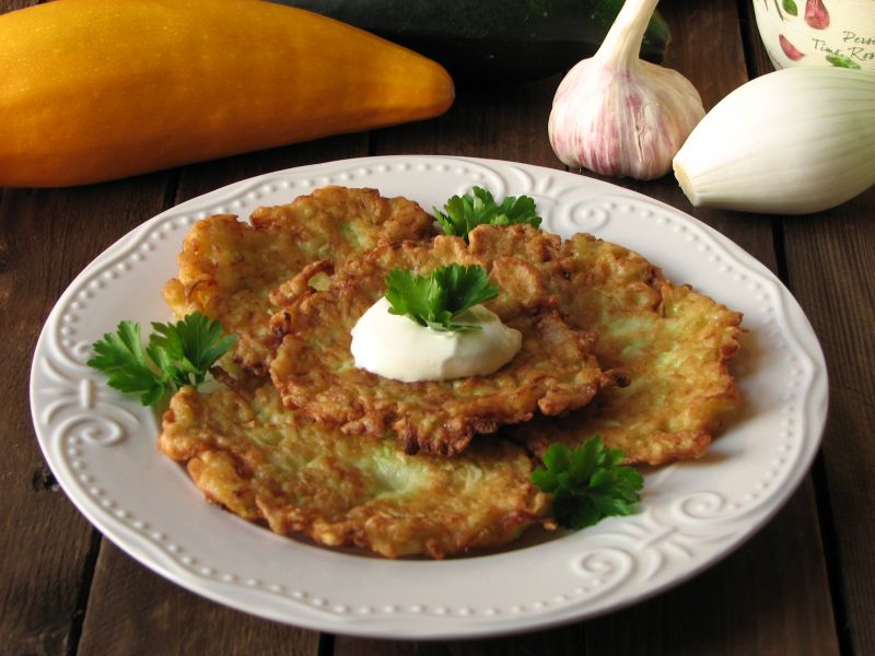 Proste placki z cukinii Proste placki z cukinii