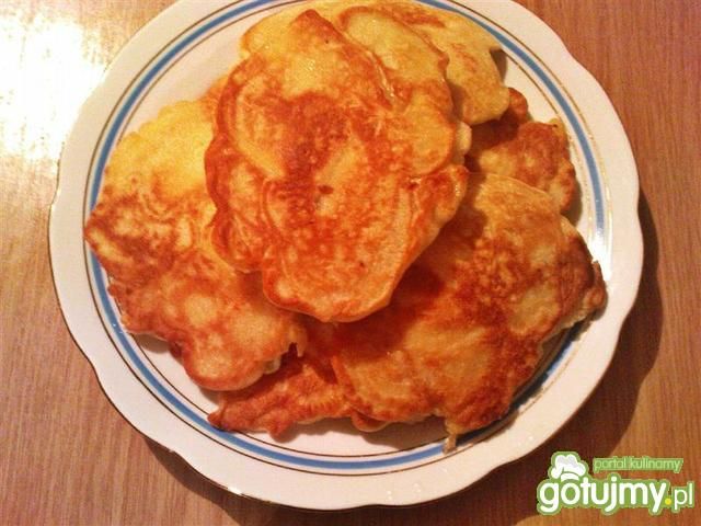 Proste placki z jabłkami