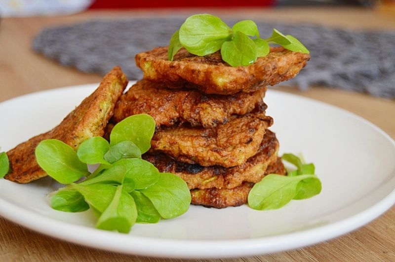 Proste placuszki z cukinii