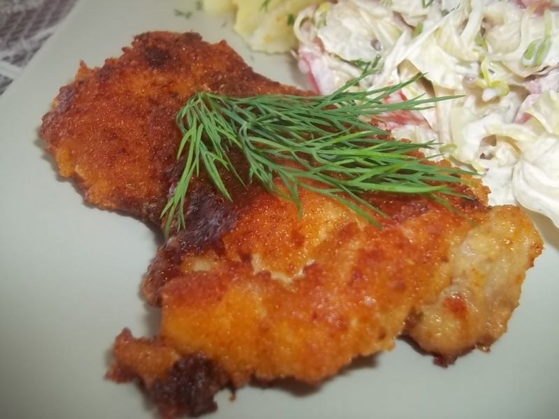 Proste sznycle z kurczaka