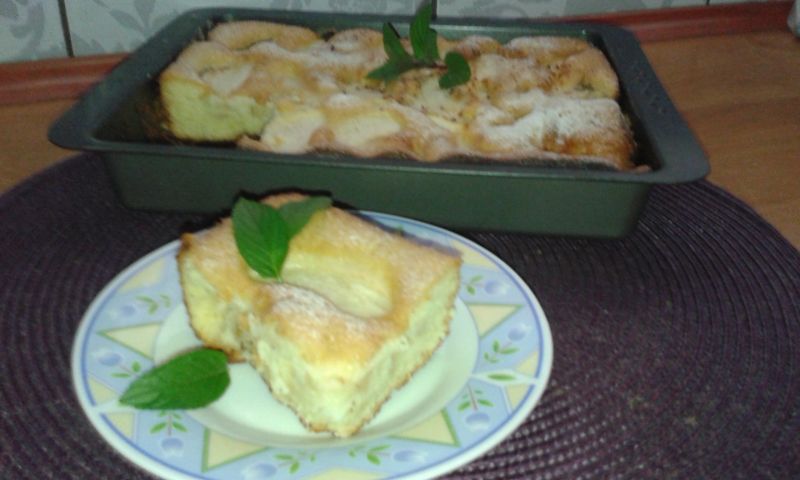 Proste, szybkie ciasto z jabłkami Proste, szybkie ciasto z jabłkami