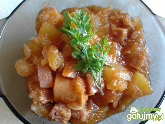 Prosty bigos z cukinii