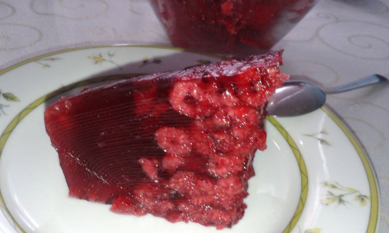 Prosty deser malinowy Prosty deser malinowy