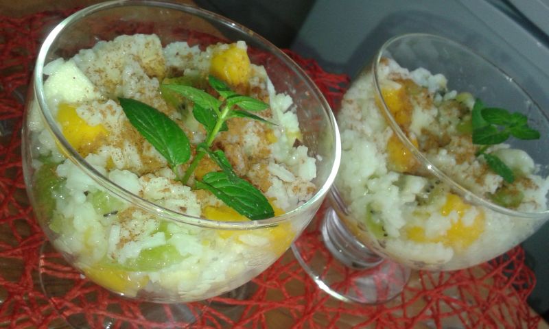 Prosty deserek ryżowy