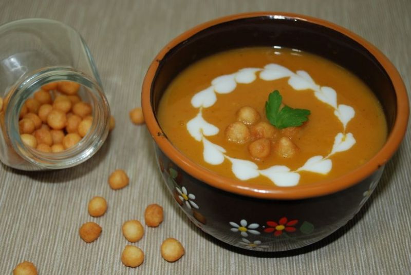 Prosty krem z batatów