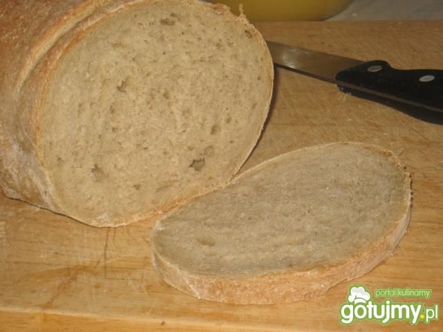 Prosty,pszenno-zytni chleb na zakwasie