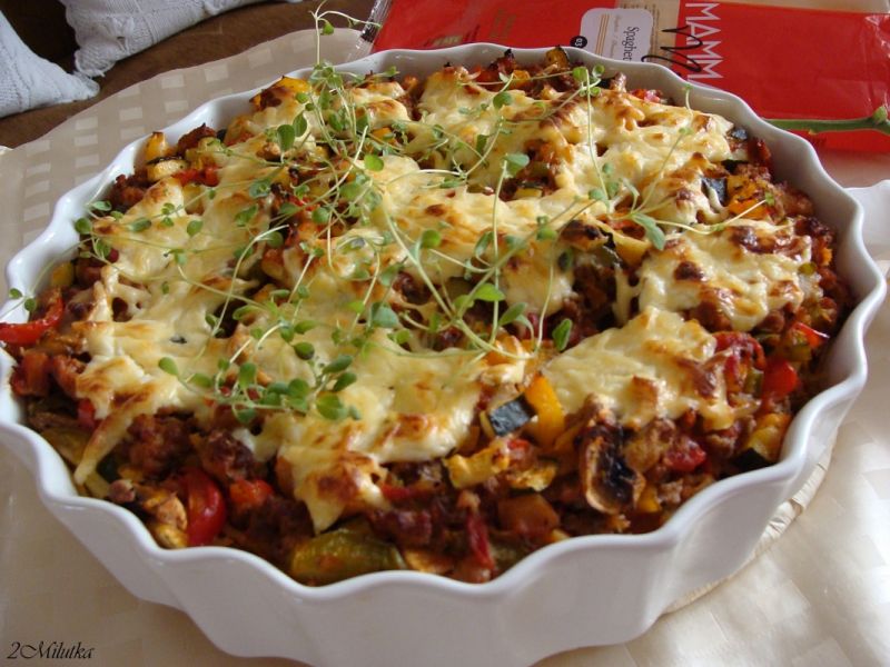 Prowansalskie Mamma Mia z mięsem i warzywami Prowansalskie Mamma Mia z mięsem i warzywami