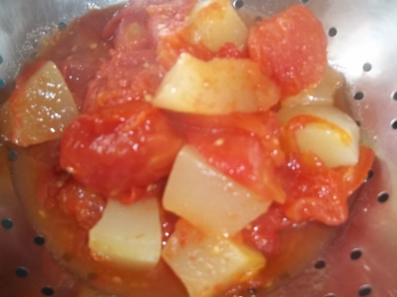 Przecier pomidorowo - cukiniowy 