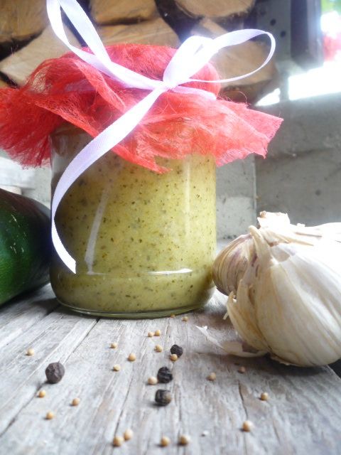 Przecier z duszonej cukinii