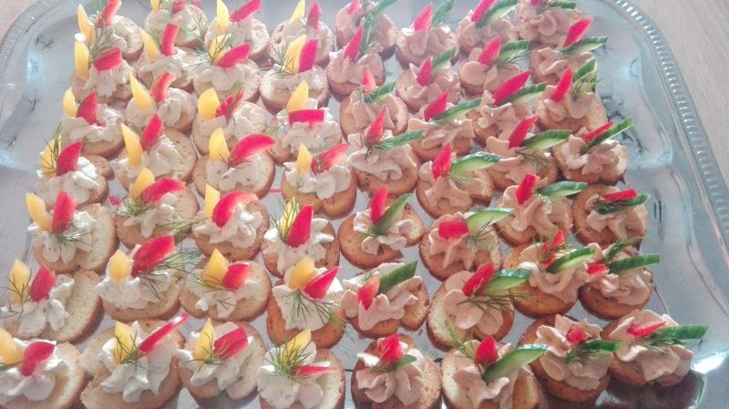 Przekąska bruschetta