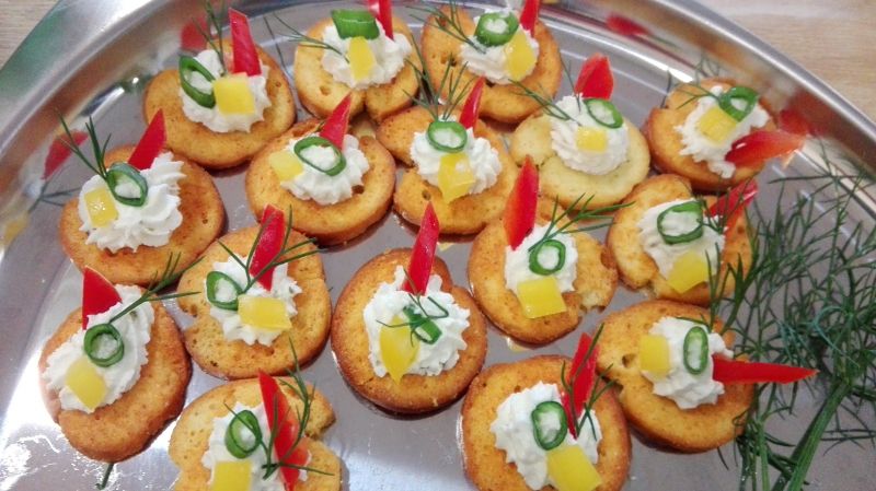 Przekąska bruschetta