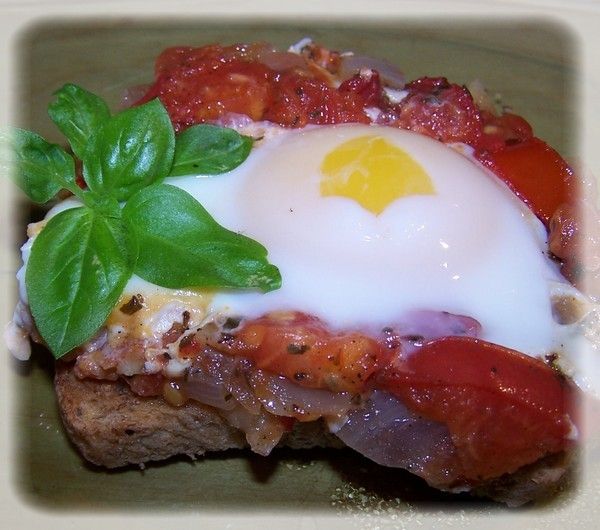 Przekąska pomidorowa z jajem Przekąska pomidorowa z jajem