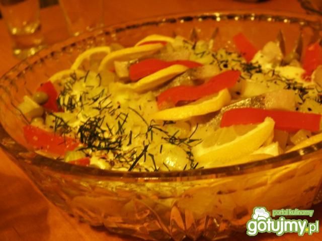 Przekąska śledziowa.