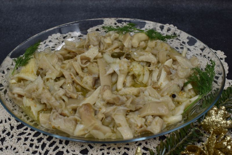 Przekąska z boczniaków