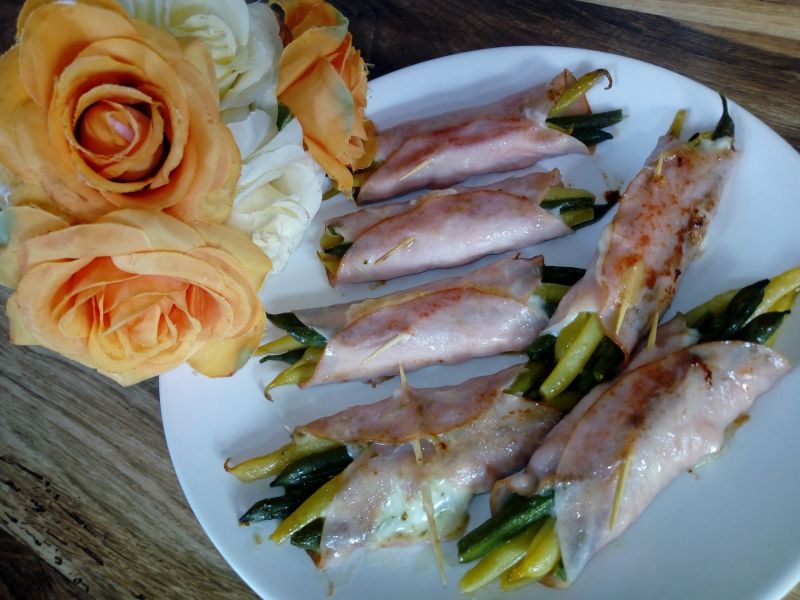 Przekąska z fasolki szparagowej