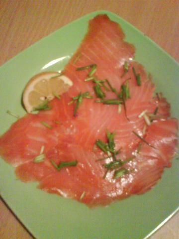 Przekąska z łososia