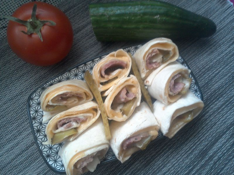 Przekąski z  tortilli Przekąski z  tortilli