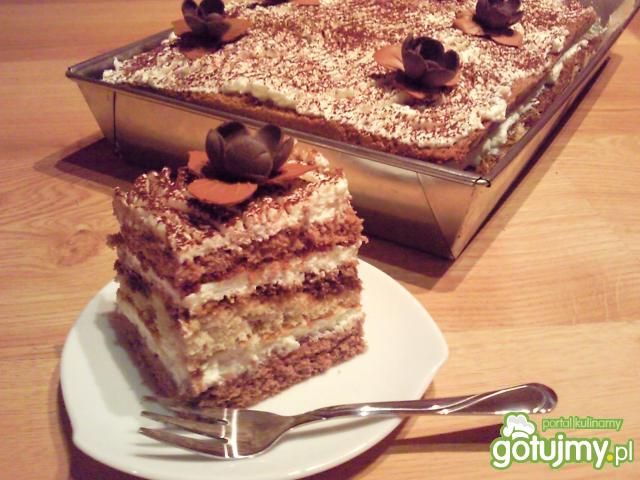 Przekładana kostka cappuccino