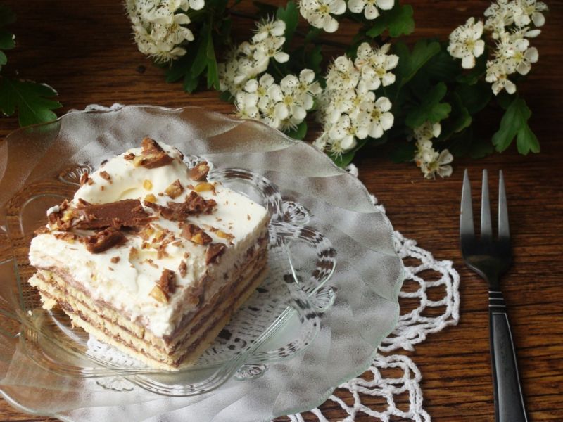 Przekładaniec herbatnikowy 