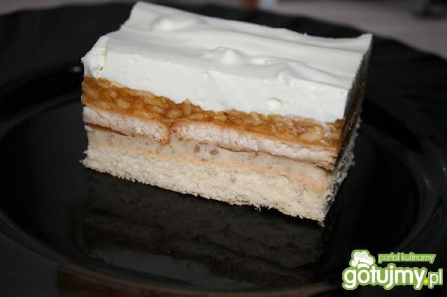 Przekładaniec jabłkowo - orzechowy 