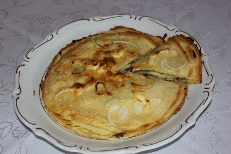 Przekładaniec naleśnikowy  Przekładaniec naleśnikowy