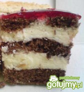 Przekładaniec z kremem wg Mychy