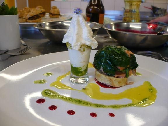 Przekładaniec z lina na omlecie  Przekładaniec z lina na omlecie