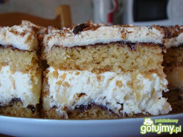 Przekładaniec  z orzechami