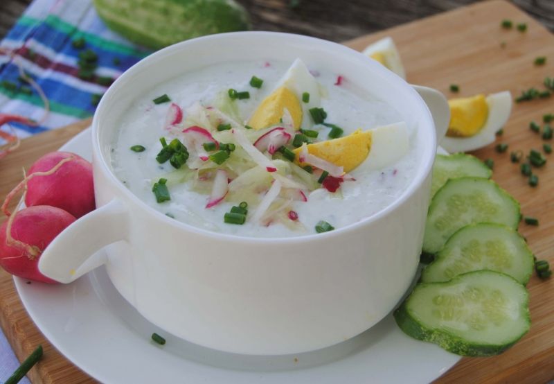 Przepisy na letnie zupy Przepisy na letnie zupy