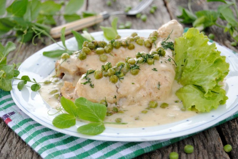 Przepisy z zielonym groszkiem Przepisy z zielonym groszkiem