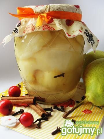 Przetwory i nalewki z gruszek