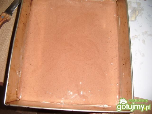Przygotowanie biszkoptu - ciemnego