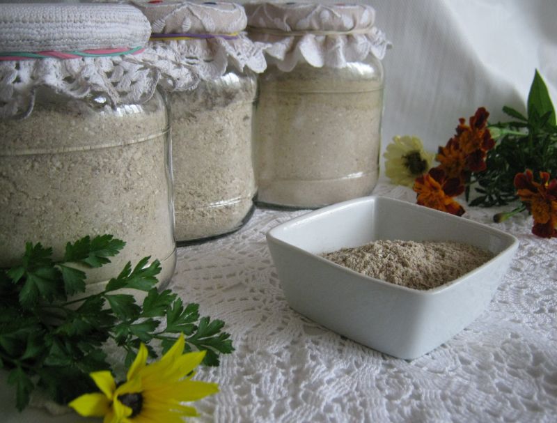 Przyprawa z suszonych  grzybów