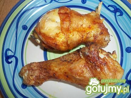 Przyrumienione podudzia z kurczka Przyrumienione podudzia z kurczka