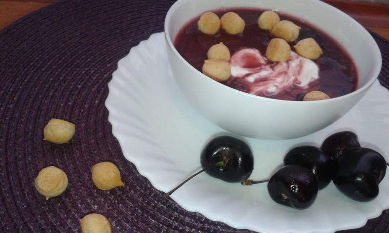 Przysmak z czereśni  Przysmak z czereśni