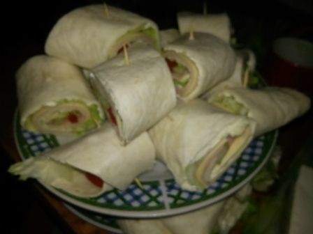 Przystawka w tortilli 