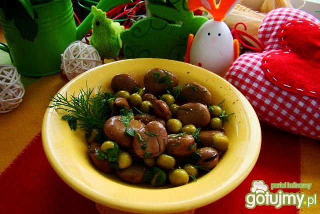 Przystawka z groszku i bobu  Przystawka z groszku i bobu