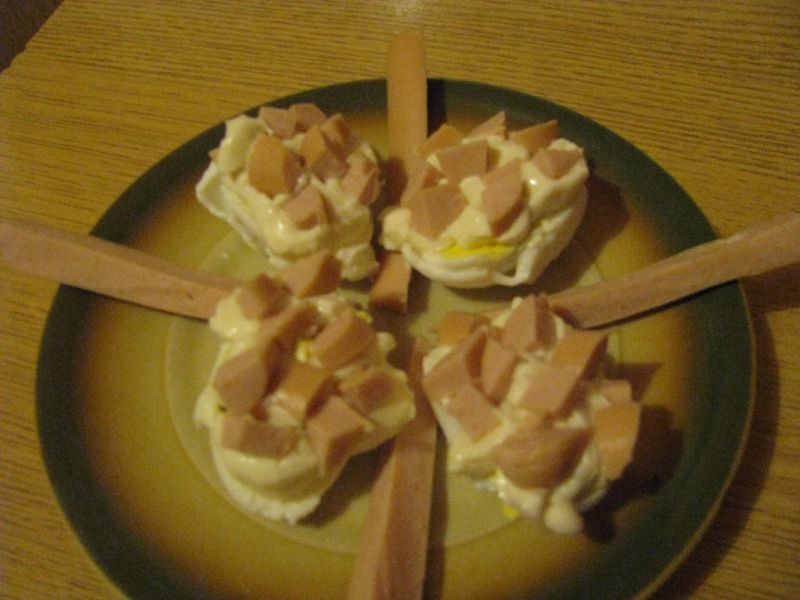 Przystawki z parówką Przystawki z parówką