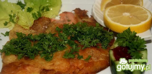 Pstrąg w kwaśnym cieście