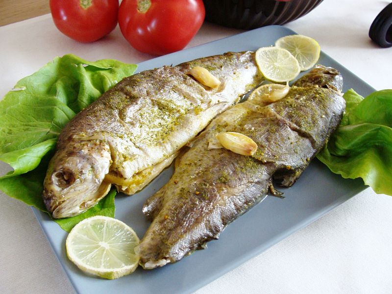 Pstrąg w limonce Pstrąg w limonce