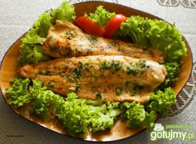 Pstrąg z koperkową Gremolatą :