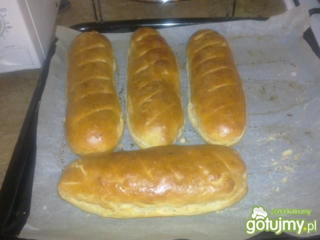 Pszenne bułeczki do zapiekanek  Pszenne bułeczki do zapiekanek