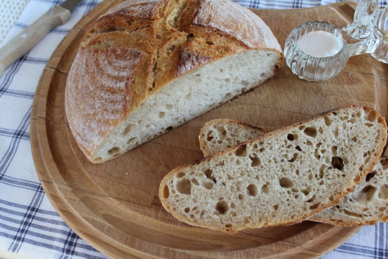 Pszenno-żytni chleb na zakwasie Pszenno-żytni chleb na zakwasie