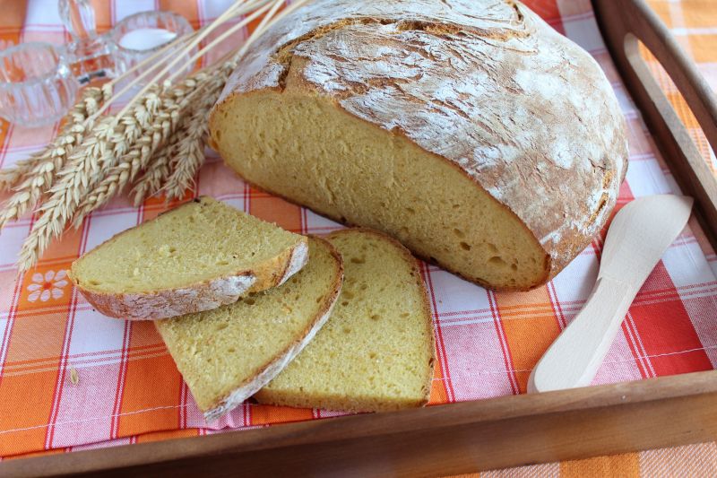 Pszenno - żytni chleb z dynią na zakwasie