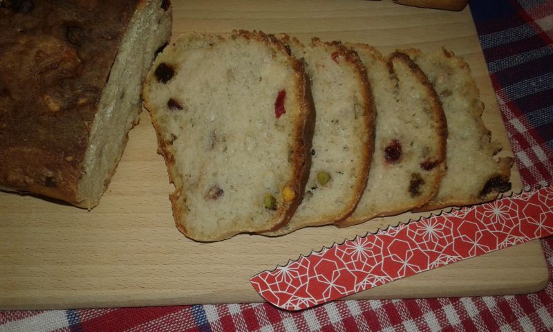 Pszenny chlebek na miodzie z bakaliami Pszenny chlebek na miodzie z bakaliami